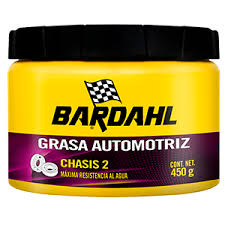GRASA PARA CHASIS 2 BARDAHL COLOR AMARILLA 450G MAXIMA RESISTENCIA AL AGUA