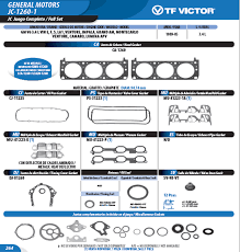 JUNTA TF VICTOR JUEGO COMPLETO CHEVROLET GENERAL MOTORS PONTIAC VENTURE IMPALA GRAND AM = JC12601 TF VICTOR