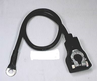 CABLE DE BATERÍA ROADSTAR 610MM DE LARGO NEGATIVO NEGRO = JR7720 JR AUTOPARTES