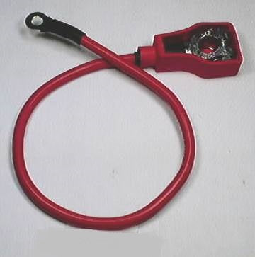 CABLE DE BATERÍA ROADSTAR 610MM DE LARGO POSITIVO ROJO = JR7725 JR AUTOPARTES