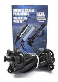 JGO CABLE DE BUJIA BERU AZUL VOLKSWAGEN SEDAN 93/04 FUEL INJECTION (F/I) DISEÑO CON BRINCADOR = JUEGO 3 BERU AZUL = 536W4 BERU GRIS = NO HAY EQUIVALENCIA EN NINGUNA LINEA DE KEM