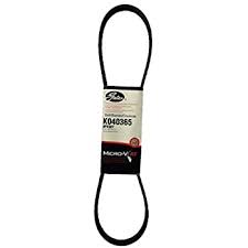 Banda de alternador (accesorios) Gates para Chevrolet General Motors Tracker 2.5L V6 02-04 (Vent y Alt.) Suzuki Grand Vitara 2.5L V6 04-05 (Vent y Alt.) XL7 V6 2.7L 05-06 (Vent y Alt.) Trailblazer V8 5.3L 03-07 (Vent y Alt.) = K040365 Gates