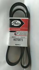 Banda de alternador (accesorios) Gates para Nissan Xterra V6 4.0L 05/07 Pathfinder V6 4.0L 05/12 Frontier V6 4.0L 05/15 NV2500 V6 4.0L 13/15 = K070873 Gates