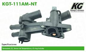 TOMA AGUA KEEP ON GREEN VOLKSWAGEN VENTO 4 CIL 1.6L 14/16 SEAT IBIZA 4 CIL 1.6L 08/16 INCLUYE 2 TERMOSTATOS, 1 BULBO DE TEMPEARTURA = KGT111AMNT KEEP ON GREEN