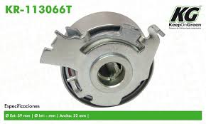 POLEA TENSORA DE DISTRIBUCION KEEP ON GREEN CHEVROLET GENERAL MOTORS ASTRA 1.8L 4CIL 00/03 CORSA 1.4L Y 1.8L 4CIL 02/08 MERIVA 1.8L 4CIL 04/08 TIGRA 1.6L 4CIL 1999 TORNADO 1.8L 4CIL 03/09 ZAFIRA 1.8L 4CIL 02/06 = KR113066T KEEP ON GREEN