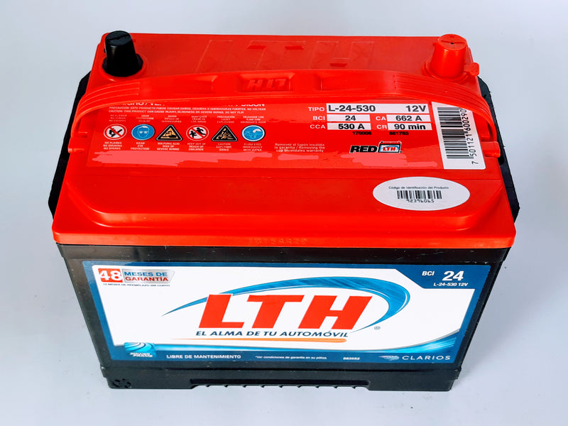 BATERIA 24-530 LTH VARIAS APLICACIONES PRECIO A CAMBIO