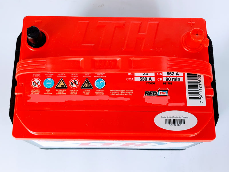 BATERIA 24-530 LTH VARIAS APLICACIONES PRECIO A CAMBIO