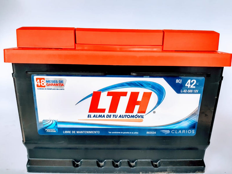 BATERIA 42-500 LTH VARIAS APLICACIONES PRECIO A CAMBIO