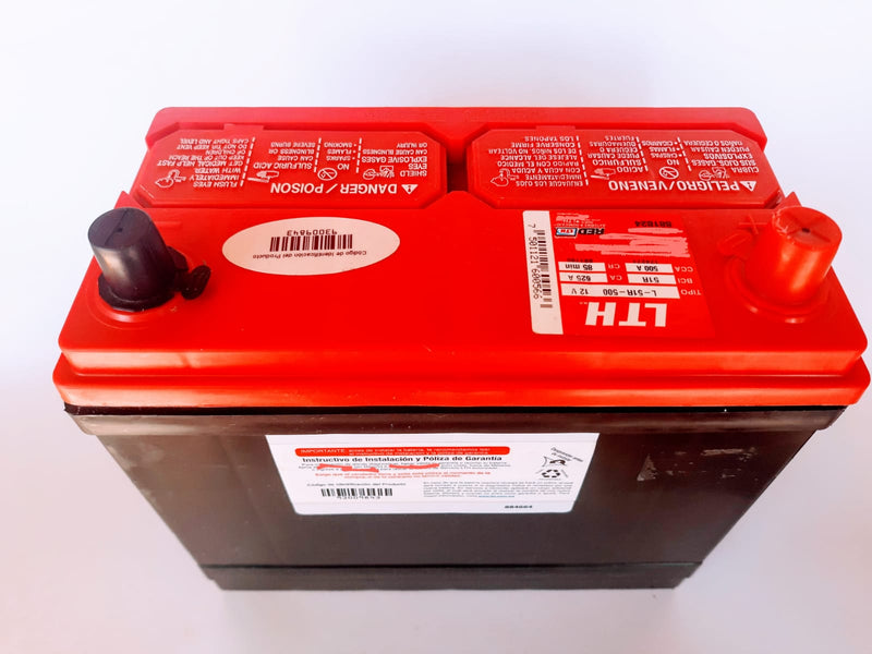 BATERIA 51R-500 LTH VARIAS APLICACIONES PRECIO A CAMBIO