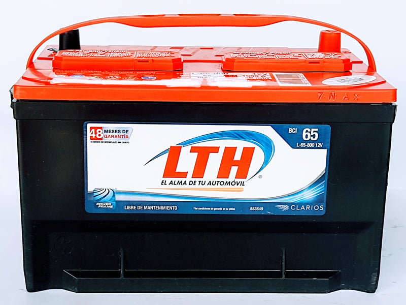 BATERIA 65-800 LTH VARIAS APLICACIONES PRECIO A CAMBIO