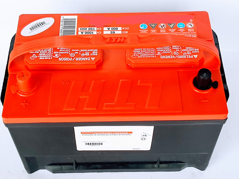 BATERIA 65-800 LTH VARIAS APLICACIONES PRECIO A CAMBIO