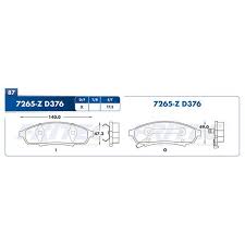 BALATA FRITEC AZUL METALICA DELANTERA BUICK REGAL 88/96 CHEVROLET GENERAL MOTORS CUTLASS 1990 MONTE CARLO 95/99 LUMINA 90/01 OLDSMOBILE CUTLASS 88/97 PONTIAC GRAND PRIX 88/96 = 7265 FRITEC