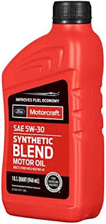 ACEITE MULTIGRADO MOTORCRAFT SAE 5W30 BOTELLA 946ML CON PODER SINTETICO ACEITE SEMISINTETICO