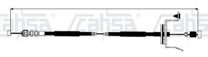 CHICOTE ACELERADOR CAHSA NISSAN TSURU III 1.6L 4CIL 92/00 = NI118 CAHSA