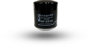 FILTRO ACEITE INTERFIL CHEVROLET GENERAL MOTORS SPARK 1.2L 4CIL 11/17 AVEO 1.5L 18/22 BEAT 1.2L 18/21 CAVALIER 1.5L 18/21 = OF2518 INTERFIL