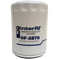 FILTRO ACEITE INTERFIL AUDI A3 A4 QUATTRO A6 QUATTRO CABRIOLET S3 QUATTRO TT SEAT ALHAMBRA CORDOBA IBIZA LEON TOLEDO VOLKSWAGEN BEETLE CABRIO COMBI DERBY GOLF JETTA PASSAT POINTER POINTER PICK UP POLO SEDAN SHARAN = OF2870 INTERFIL