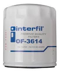 FILTRO ACEITE INTERFIL CHEVROLET GENERAL MOTORS FORD MAZDA TOYOTA = OF9566 OF3614 INTRERFIL
