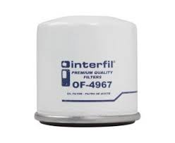 FILTRO ACEITE INTERFIL PONTIAC GENERAL MOTORS CHEVROLET MATIZ LEXUS HS250H HIBRIDO NISSAN MICRA PONTIAC MATIZ VIBE SUZUKI GRAND VITARA AVANZA CELICA COROLLA ECHO MATRIX MR2 PIRUS HIBRIDO RAV 4 SPYDER YARIS = OF4967 INTERFIL