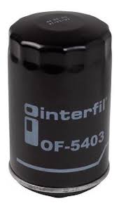 FILTRO ACEITE INTERFIL VOLKSWAGEN BEETLE CC EOS GOLF GTI JETTA PASSAT TIGUAN SEAT LEON LEON AUDI A4 QUATTRO A5 4 CIL A6 4 CIL ALLROAD Q5 TT QUATTRO = OF5403 INTERFIL