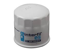FILTRO DE ACEITE INTERFIL FORD NISSAN RENAULT KIA MAZDA MITSUBISHI VARIAS APLICACIONES = OF6607 INTERFIL