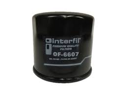 FILTRO DE ACEITE INTERFIL FORD NISSAN RENAULT KIA MAZDA MITSUBISHI VARIAS APLICACIONES = OF6607 INTERFIL