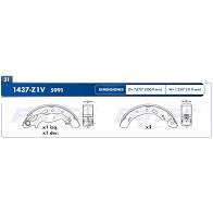 BALATA FRITEC CERAMICA SPECIFIC TRASERA MAZDA 2 11/15 MAZDA 2 16/18 TOYOTA YARIS R 16/18 = 1437 S991 FRITEC