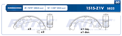BALATA FRITEC CERÁMICA SPECIFIC TRASERA VOLKSWAGEN VENTO 1.6L 4CIL 13/18 = 15Y2 FRITEC