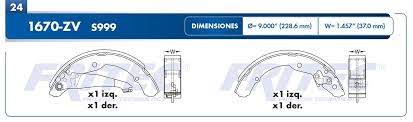 BALATA FRITEC CERAMICA SPECIFIC TRASERA VOLKSWAGEN JETTA A6 2013/2018 JETTA CLASICO 08/15 SAVEIRO 12/16 CABINA SENCILLA VAN 02/09 ANTES 13Y5 = 1670 FRITEC