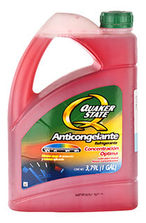 ANTICONGELANTE QUAKER STATE ROSA LISTO PARA USARSE GARRAFA 3.79 L