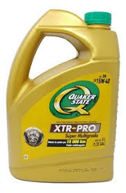 ACEITE MULTIGRADO QUAKER STATE XTR PRO SAE 15W40 GARRAFA 5 LITROS TECNOLOGIA SINTETICA