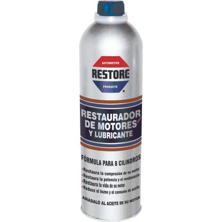 RESTAURADOR DE MOTORES RESTORE FORMULA PARA 8 CILINDROS BOTE 473ML
