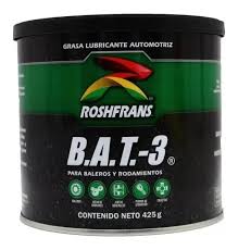 GRASA PARA BALEROS BAT 3 ROSHFRANS COLOR AMARILLA BOTE 425g
