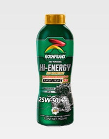 ACEITE MULTIGRADO ROSHFRANS SAE 25W50 BOTELLA 1L ALTO KILOMETRAJE