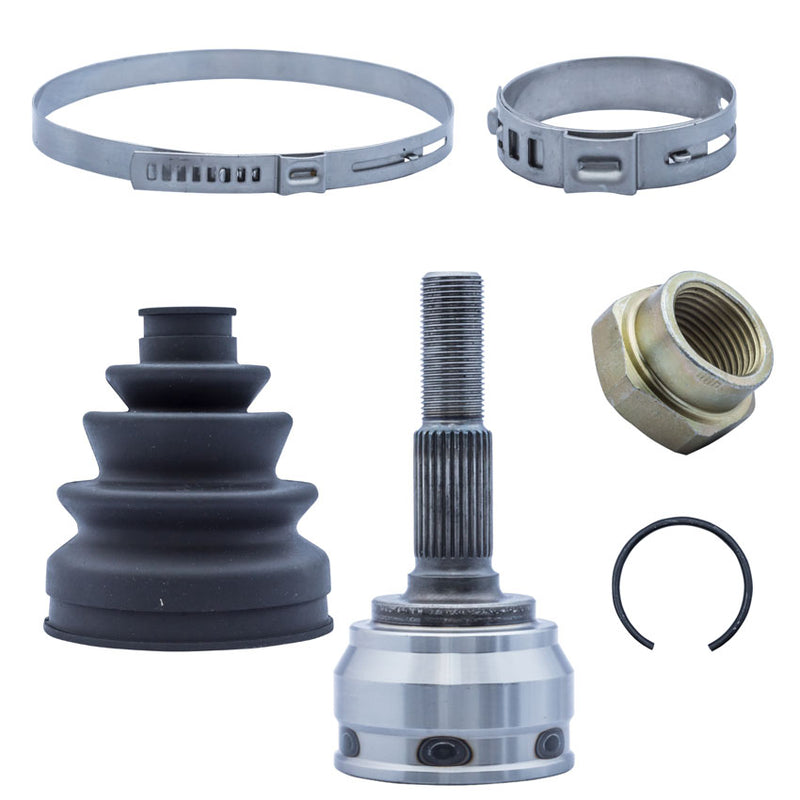 ESPIGA RACE LADO RUEDA DERECHA IZQUIERDA BUICK CENTURY 91/96 3.1L OLDSMOBILE CUTLASS EUROSPORT 91/96 3.1L TRANSMISION STANDARD Y AUTOMATICA S/ABS 32 DIENTES INTERIORES 27 DIENTES EXTERIORES = RR9416 RACE