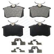 BALATA FRITEC CERAMICA SPECIFIC TRASERA VOLKSWAGEN POLO 13/15 GOLF JETTA A4 BEETLE PASSAT 1999/07 AUDI A4 01/07 SEAT IBIZA 07/10 TOLEDO 2014 PEUGEOT 2008 208 GT 14/15 = 7335 FRITEC