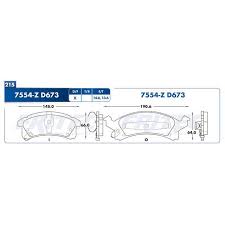 BALATA FRITEC CERAMICA SPECIFIC DELANTERA BUICK SKYLARK 96/98 CHEVROLET GENERAL MOTORS BERETTA 1996 CAVALIER 00/04 PONTIAC GRAND AM 96/98 = 7554 FRITEC