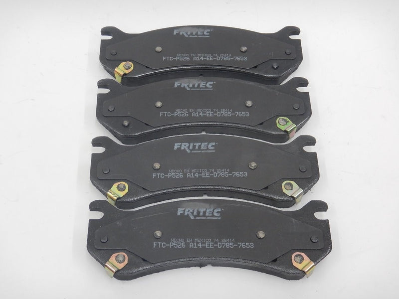 BALATA FRITEC CERÁMICA SPECIFIC DELANTERA CHEVROLET ASTRO AVALANCHE CHEYENNE EXPRESS SAVANA SIERRA HYBRID SILVERADO SILVERADO SONORA TAHOE YUKON HUMMER H2 CADILLAC ESCALADE = 7653 FRITEC