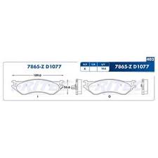 BALATA FRITEC CERAMICA SPECIFIC TRASERA DODGE RAM 1500 06/08 RAM 2500 03/08 RAM 3500 03/08 RAM 4000 09/12 =  7865 FRITEC