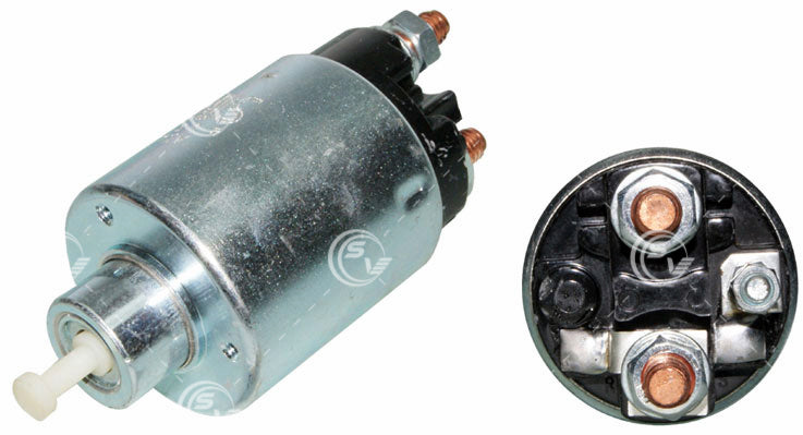Solenoide HD De Polaridad Terminal Plateado Para Unidades De Potencia Hidráulica, Seis Terminales