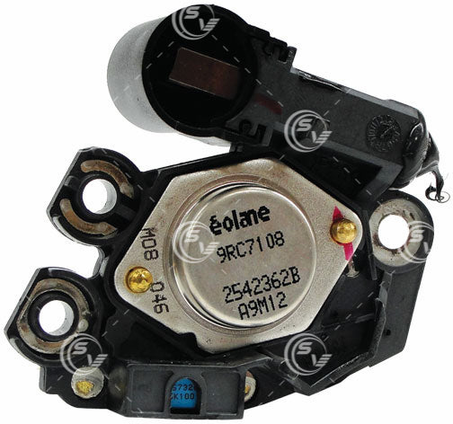 REGULADOR ELECTRICO DE ALTERNADOR VALEO NISSAN PLATINA 1.6L RENAULT CLIO 1.6L CON TAPA DE REGULADOR = R593384 VALEO