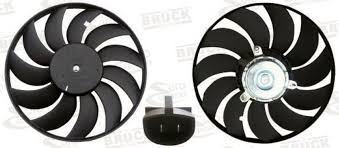 MOTOVENTILADOR CON ASPAS ASER FORD FIESTA 1.6 L 99/01 COURIER-KA 1.6 L 01/07 CON AIRE ACONDICIONADO TRANSMISIÓN MANUAL = X1S658C607BA BRUCK