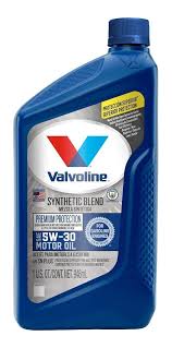 ACEITE SEMISINTETICO VALVOLINE SAE 5W30 BOTELLA 946ML