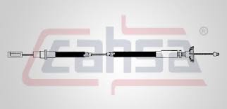CHICOTE DE CLUTCH (EMBRAGUE) CAHSA VOLKSWAGEN CARIBE ATLANTIC JETTA STANDAR 4 CIL 81/87 YUGO DE PLASTICO = VW305 CAHSA