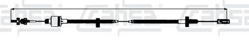 CHICOTE DE CLUTCH (EMBRAGUE) CAHSA VOLKSWAGEN POINTER 98/08 YUGO SENCILLO = VW315 CAHSA