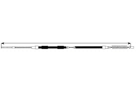 CHICOTE FRENO MANO CAHSA VOLKSWAGEN CARIBE ATLANTIC 4 CIL 1.6, 1.7 Y 1.8 80/87 = VW602 CAHSA